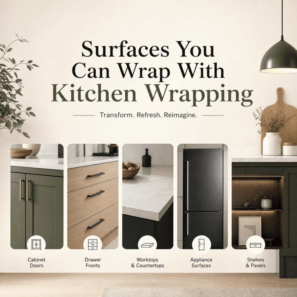 Affordable Kitchen Wrapping London