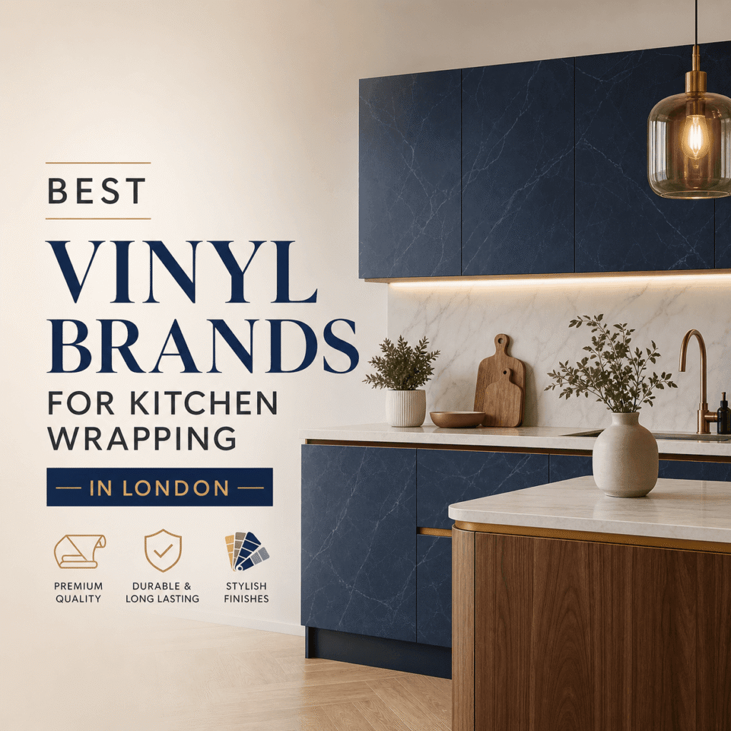 vinyl kitchen wrapping